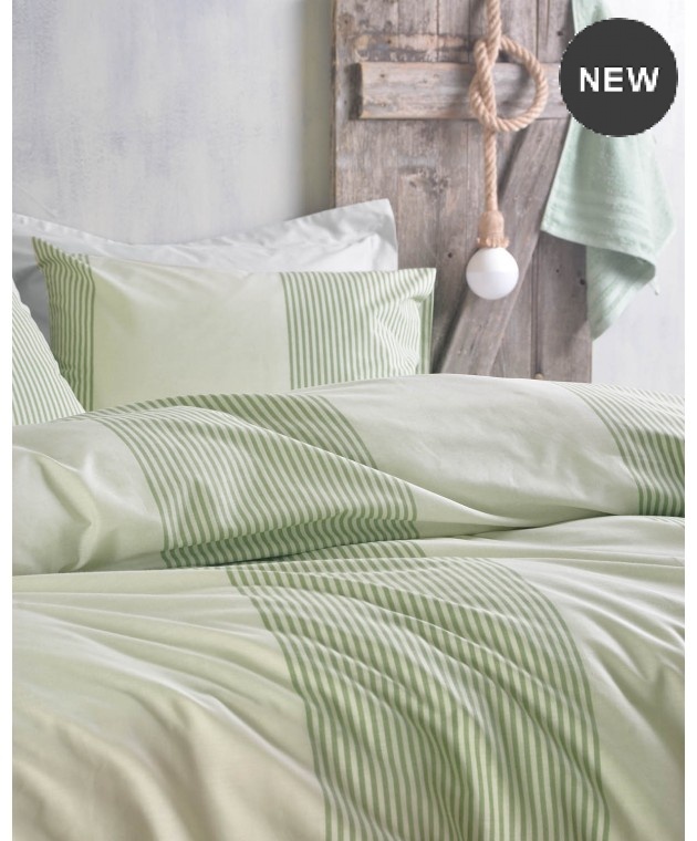 Σετ παπλωματοθήκη Υ/Δ (225X250) JARCO GREEN, RYTHMOS HOME Παπλωματοθήκες Υπέρδιπλες