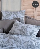 Σετ μαξιλαροθήκες (50Χ70) KLAVIO PURPLE, RYTHMOS HOME Μαξιλαροθήκες Εμπριμέ