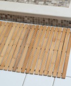 ESTIA ΤΑΠΕΤΟ ΜΠΑΝΙΟΥ BAMBOO ΑΝΤΙΟΛΙΣΘΗΤΙΚΟ 60x40cm 02-12830 Πατάκια Mπάνιου