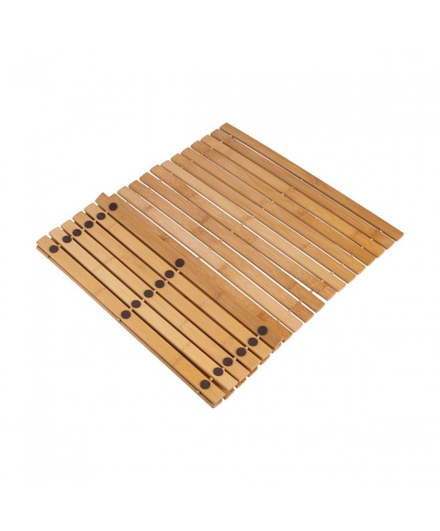 ESTIA ΤΑΠΕΤΟ ΜΠΑΝΙΟΥ BAMBOO ΑΝΤΙΟΛΙΣΘΗΤΙΚΟ 60x40cm 02-12830 Πατάκια Mπάνιου