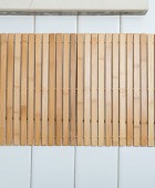 ESTIA ΤΑΠΕΤΟ ΜΠΑΝΙΟΥ BAMBOO ΑΝΤΙΟΛΙΣΘΗΤΙΚΟ 60x40cm 02-12830 Πατάκια Mπάνιου