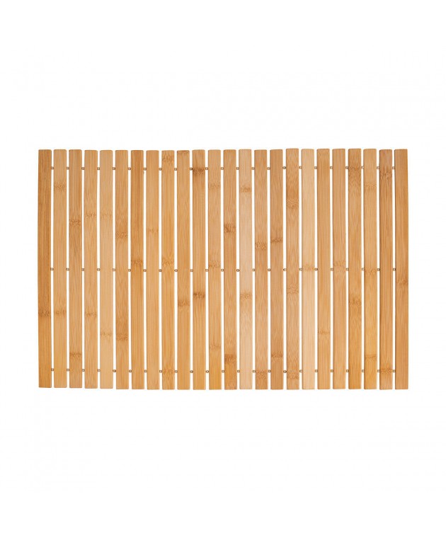 ESTIA ΤΑΠΕΤΟ ΜΠΑΝΙΟΥ BAMBOO ΑΝΤΙΟΛΙΣΘΗΤΙΚΟ 60x40cm 02-12830 Πατάκια Mπάνιου