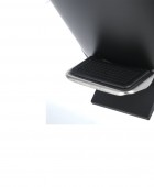 ESTIA ΧΑΡΤΟΔΟΧΕΙΟ ΜΠΑΝΙΟΥ BAMBOO ESSENTIALS SOFT CLOSE 5lt ΜΑΥΡΟ 02-12748 Καλάθια Απορριμμάτων