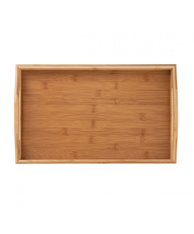 ESTIA ΔΙΣΚΟΣ ΣΕΡΒΙΡΙΣΜΑΤΟΣ BAMBOO ESSENTIALS ΜΕ ΛΑΒΕΣ ΜΕΤΑΦΟΡΑΣ 44x29.5x5.5cm 01-12953 Είδη Σερβιρίσματος