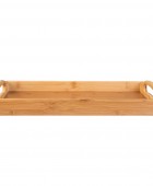 ESTIA ΔΙΣΚΟΣ ΣΕΡΒΙΡΙΣΜΑΤΟΣ BAMBOO ESSENTIALS ΜΕ ΛΑΒΕΣ ΜΕΤΑΦΟΡΑΣ 44x29.5x5.5cm 01-12953 Είδη Σερβιρίσματος