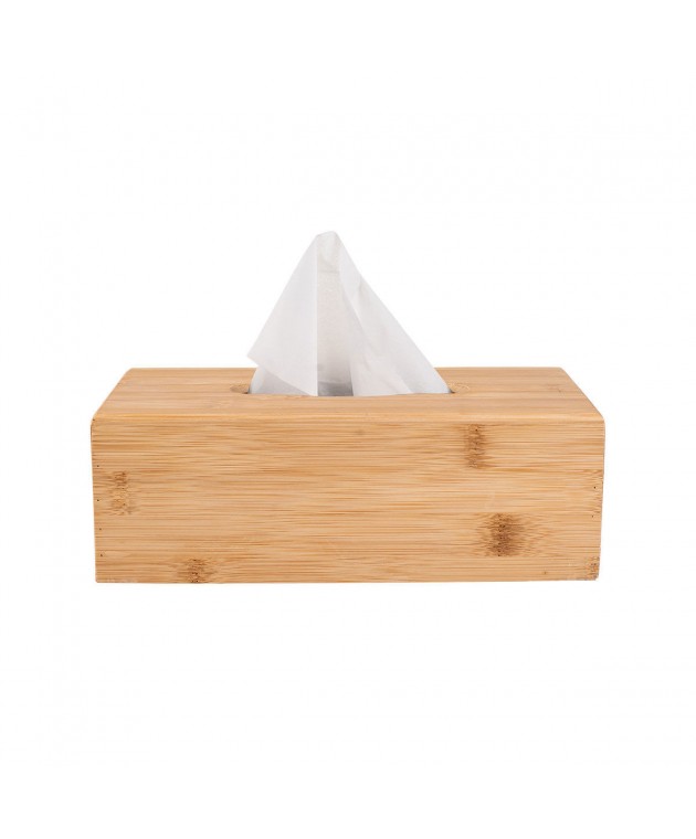 ESTIA ΘΗΚΗ ΓΙΑ ΧΑΡΤΟΜΑΝΤΗΛΑ BAMBOO ESSENTIALS 24x14x8.5cm 02-13134 Θήκη για Χαρτομάντηλα