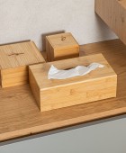ESTIA ΘΗΚΗ ΓΙΑ ΧΑΡΤΟΜΑΝΤΗΛΑ BAMBOO ESSENTIALS 24x14x8.5cm 02-13134 Θήκη για Χαρτομάντηλα