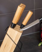 ESTIA ΜΑΧΑΙΡΙΑ BAMBOO ESSENTIALS ΑΝΟΞΕΙΔΩΤΑ ΜΕ ΒΑΣΗ ΣΕΤ 5 ΤΕΜ. 01-12854 Μαχαιροπίρουνα