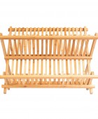 ESTIA ΠΙΑΤΟΘΗΚΗ BAMBOO ESSENTIALS ΑΝΑΔΙΠΛΟΥΜΕΝΗ 2 ΕΠΙΠΕΔΩΝ 42x27.5x38cm 01-12977 Πιατοθήκες