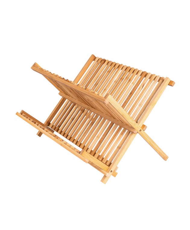ESTIA ΠΙΑΤΟΘΗΚΗ BAMBOO ESSENTIALS ΑΝΑΔΙΠΛΟΥΜΕΝΗ 2 ΕΠΙΠΕΔΩΝ 42x27.5x38cm 01-12977 Πιατοθήκες
