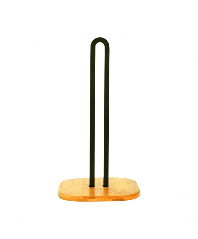 ESTIA ΒΑΣΗ ΓΙΑ ΡΟΛΟ ΚΟΥΖΙΝΑΣ BAMBOO ESSENTIALS ΜΕΤΑΛΛΙΚΗ 16x16x31.3cm 01-13196 Gadgets Κουζίνας