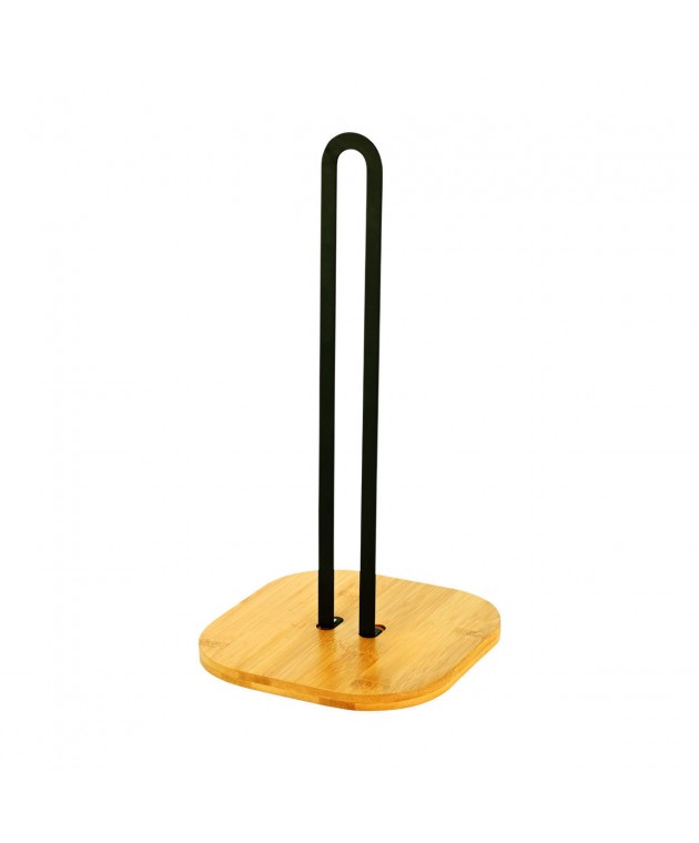 ESTIA ΒΑΣΗ ΓΙΑ ΡΟΛΟ ΚΟΥΖΙΝΑΣ BAMBOO ESSENTIALS ΜΕΤΑΛΛΙΚΗ 16x16x31.3cm 01-13196 Gadgets Κουζίνας
