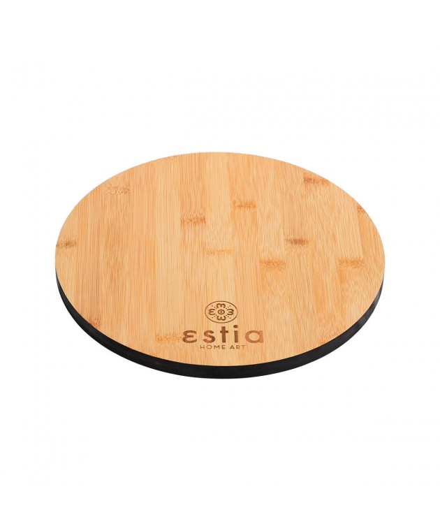 ESTIA ΕΠΙΦΑΝΕΙΑ ΚΟΠΗΣ BAMBOO ESSENTIALS ΣΤΡΟΓΓΥΛΟ 28cm, 01-13769 Gadgets Κουζίνας