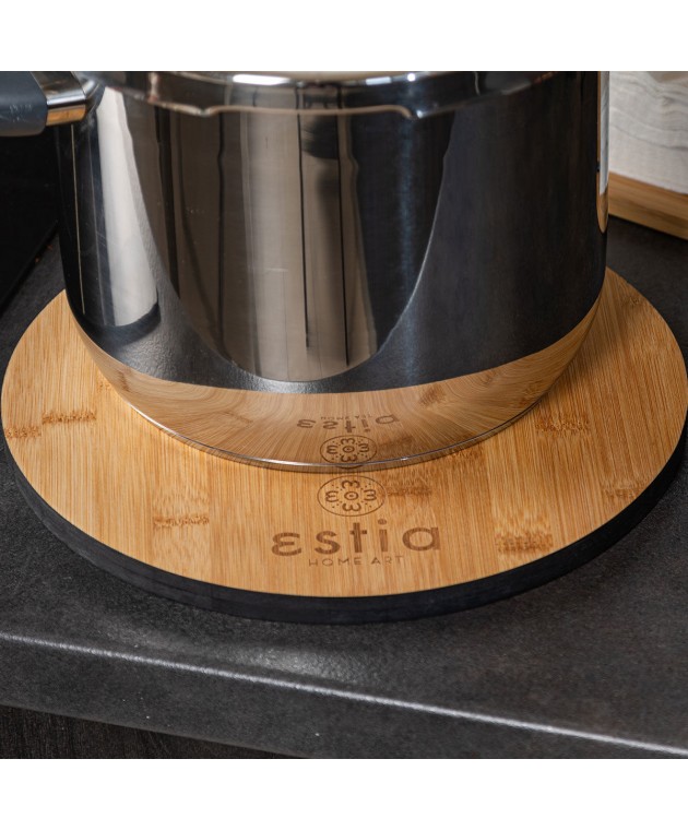 ESTIA ΕΠΙΦΑΝΕΙΑ ΚΟΠΗΣ BAMBOO ESSENTIALS ΣΤΡΟΓΓΥΛΟ 28cm, 01-13769 Gadgets Κουζίνας