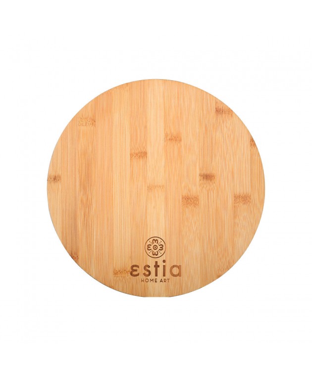 ESTIA ΕΠΙΦΑΝΕΙΑ ΚΟΠΗΣ BAMBOO ESSENTIALS ΣΤΡΟΓΓΥΛΟ 28cm, 01-13769 Gadgets Κουζίνας