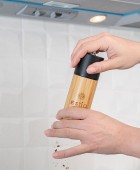 ESTIA ΜΥΛΟΣ ΓΙΑ ΑΛΑΤΙ/ΠΙΠΕΡΙ BAMBOO 5x16cm ΜΑΥΡΟΣ 01-12908 Gadgets Κουζίνας