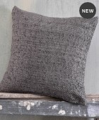 Διακοσμητική μαξιλαροθήκη (40Χ40) ROWEN GREY, RYTHMOS HOME Διακοσμητικά Mαξιλάρια Καναπέ