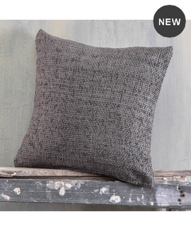 Διακοσμητική μαξιλαροθήκη (40Χ40) ROWEN GREY, RYTHMOS HOME Διακοσμητικά Mαξιλάρια Καναπέ