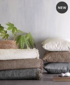Ριχτάρι πολυθρόνας (160Χ180) ROWEN GREY, RYTHMOS HOME Ριχτάρια Χειμωνιάτικα