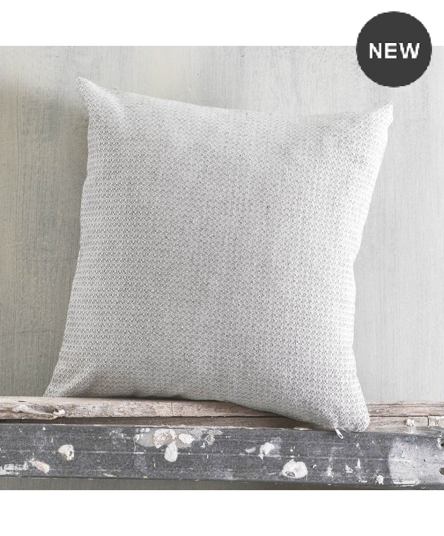 Διακοσμητική μαξιλαροθήκη (40Χ40) LUNA GREY, RYTHMOS HOME Διακοσμητικά Mαξιλάρια Καναπέ