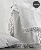 Ριχτάρι τριθέσιου (180X280) LUNA GREY, RYTHMOS HOME Ριχτάρια Χειμωνιάτικα