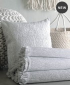 Ριχτάρι διθέσιου (180Χ240) CARSON BEIGE, RYTHMOS HOME Ριχτάρια Χειμωνιάτικα