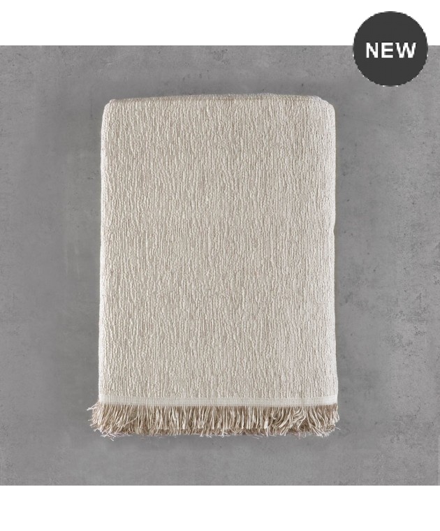 Ριχτάρι διθέσιου (180Χ240) CARSON BEIGE, RYTHMOS HOME Ριχτάρια Χειμωνιάτικα