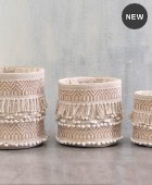 Καλάθι (30X30) KENTE, RYTHMOS HOME Διακοσμητικά Καλάθια