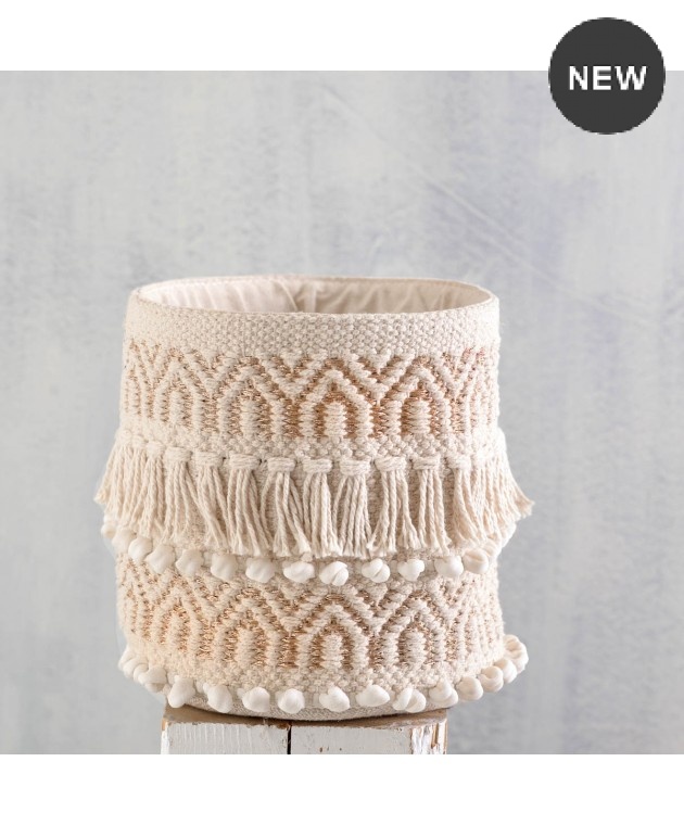 Καλάθι (30X30) KENTE, RYTHMOS HOME Διακοσμητικά Καλάθια