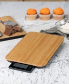 ESTIA ΖΥΓΑΡΙΑ ΚΟΥΖΙΝΑΣ SCALE 10 ΨΗΦΙΑΚΗ ΜΕΓΙΣΤΟY ΒΑΡΟΥΣ 10kg BAMBOO 06-12038 Ζυγαριές