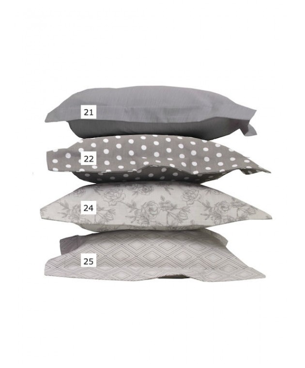 Σεντόνι Κούνιας 120x165 Baby Mix & Match 21 Γκρι Βρεφικά Σεντόνια