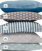 Μαξιλαροθήκη 35x40+4 Baby Mix & Match 31 Πετρόλ Βρεφικές Μαξιλαροθήκες