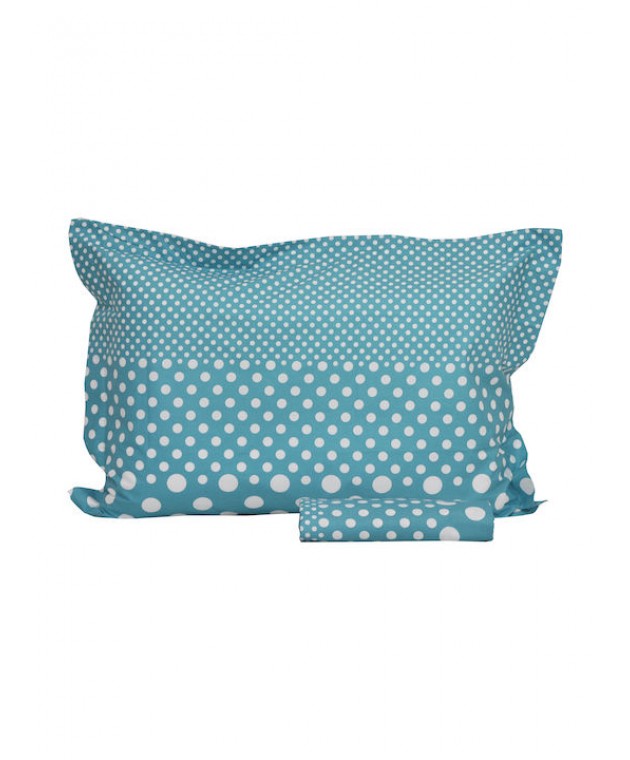 Μαξιλαροθήκη 35x40+4 Baby Mix & Match 36 Πετρόλ Βρεφικές Μαξιλαροθήκες