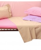Σετ Σεντόνια Λίκνου 80x100 Prestige Baby 1 Blush Pink Βρεφικά Σεντόνια Λίκνου-Καλαθούνας