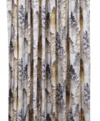 Κουρτίνα με Τρέσα 140x270 Forest Beige Κουρτίνες Έτοιμες Ραμμένες