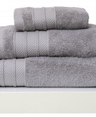 Σετ 3 Πετσέτες 30x50, 50x100, 70x140 Soft 11 Grey Σετ πετσέτες Mπάνιου