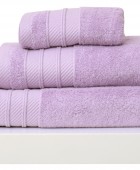 Σετ 3 Πετσέτες Χεριών 30x50 Συσκευασία Δώρου Soft 9 Lilac Σετ πετσέτες Mπάνιου