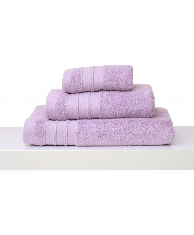 Σετ 3 Πετσέτες Χεριών 30x50 Συσκευασία Δώρου Soft 9 Lilac Σετ πετσέτες Mπάνιου