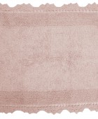 Ταπέτο 50x80 Lace 1 Blush Pink Πατάκια Mπάνιου