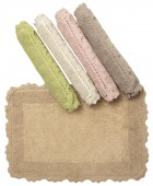 Ταπέτο 50x80 Lace 4 Beige Πατάκια Mπάνιου