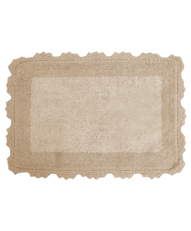 Ταπέτο 50x80 Lace 4 Beige Πατάκια Mπάνιου