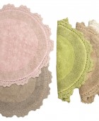 Ταπέτο 60cm Lace 3 Green Apple Πατάκια Mπάνιου