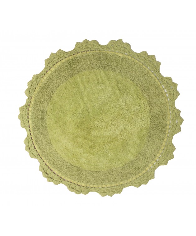 Ταπέτο 60cm Lace 3 Green Apple Πατάκια Mπάνιου