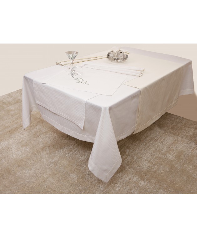 Σετ 2 Τεμ Ράνερ Αλέκιαστα 50x150 Gina White Ράνερ