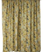 Κουρτίνα με Τρέσα 140x270 Allesia 5 Green Κουρτίνες Έτοιμες Ραμμένες