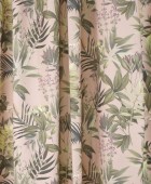 Κουρτίνα με Τρέσα 140x270 Allesia 7 Blush Pink Κουρτίνες Έτοιμες Ραμμένες
