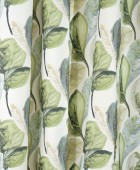Κουρτίνα με Τρέσα 140x270 Aquarella 4 Green Κουρτίνες Έτοιμες Ραμμένες