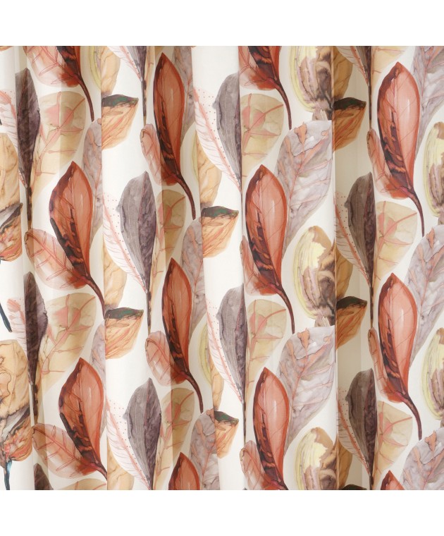 Κουρτίνα με Τρέσα 140x270 Aquarella 7 Blush Pink Κουρτίνες Έτοιμες Ραμμένες