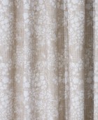 Κουρτίνα με Τρέσα 140x270 Russell 1 Beige Κουρτίνες Έτοιμες Ραμμένες