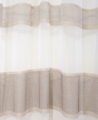 Κουρτίνα με Τρέσα 280x270 Cuba 7 Beige Κουρτίνες Έτοιμες Ραμμένες